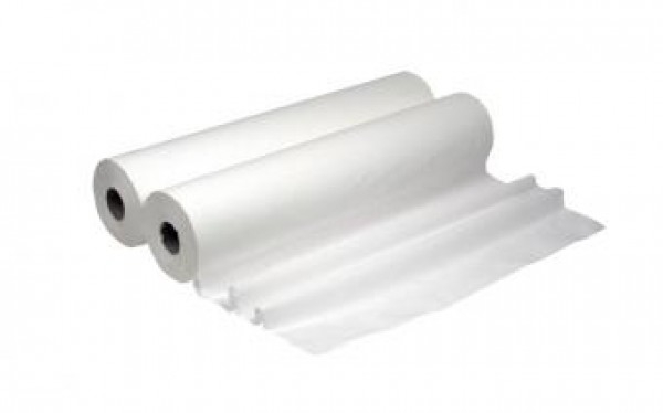 Papel de Camilla Tissue Reciclado 2 capas Suave Precorte 40cm (6 Rollos 60cmX70m)